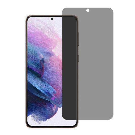 Folie Sticla securizata Vivimall compatibila cu Samsung S21 Full Glue Privacy Negru - vivimall.ro