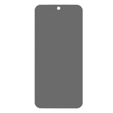 Folie Vivimall Privacy Classic montată pe Xiaomi Redmi Note 13, efect confidențialitate lateral activ