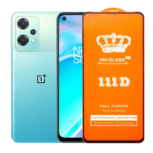 Folie Sticla Securizata OnePlus CE2 Lite, Vivimall, Sticla de Protectie Compatibila cu OnePlus Nord CE2 Lite, Full Cover 111D, HD, Margini Negre, Transparenta - vivimall.ro