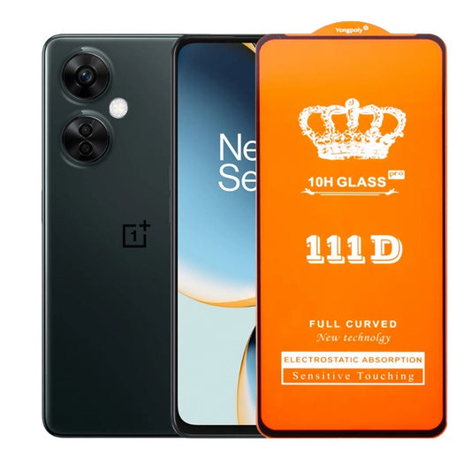 Folie Sticla Securizata OnePlus CE3 Lite, Vivimall, Sticla de Protectie Compatibila cu OnePlus Nord CE3 Lite, Full Cover 111D, HD, Margini Negre, Transparenta - vivimall.ro