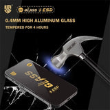 Folie Sticla Securizata pentru iPhone 16 Plus, Flippy, Folie compatibila cu Apple iPhone 16 Plus, Sticla ESD, Super HD Glass, Anti-static, Margini Negre, Transparent - vivimall.ro