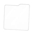 Folie sticlă securizată Samsung Galaxy Z Flip 6, margini 2.5D, transparentă, vedere frontală