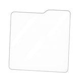 Folie sticlă securizată Samsung Galaxy Z Flip 6, margini 2.5D, transparentă, vedere frontală