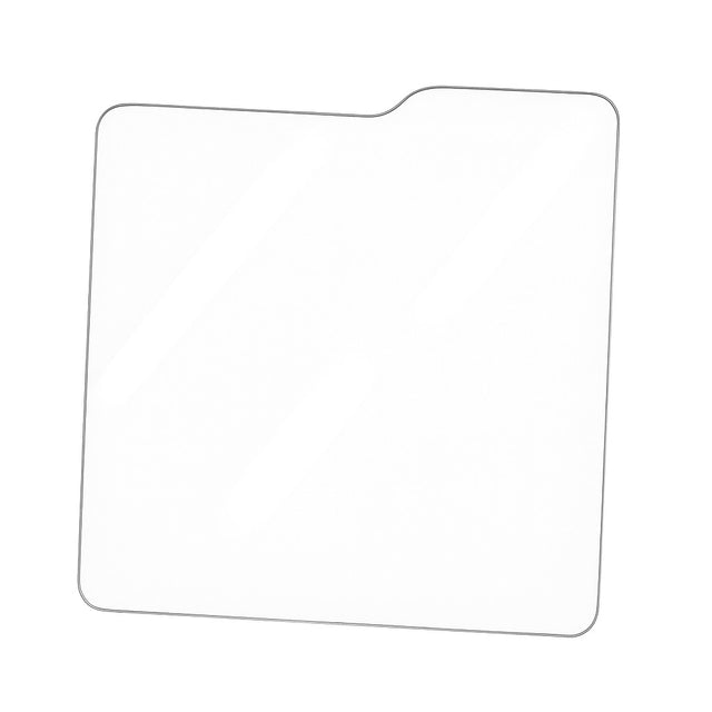 Folie sticlă securizată Samsung Galaxy Z Flip 6, margini 2.5D, transparentă, vedere frontală