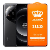 Folie Sticla Securizata pentru Xiaomi 14 Ultra, Vivimall, Sticla de Protectie Compatibila cu Xiaomi 14 Ultra, Full Cover 111D, HD, Margini Negre, Transparenta - vivimall.ro