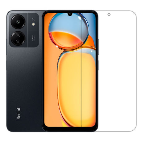 Folie Sticla Securizata pentru Xiaomi Redmi 13C, Vivimall, Sticla de Protectie Compatibila cu Xiaomi Redmi 13C, 2.5D, HD, Transparenta - vivimall.ro