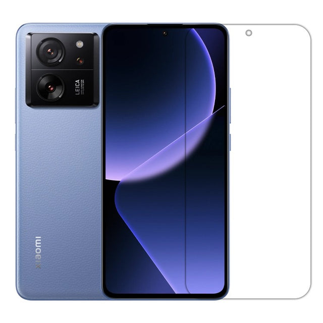 Sticlă securizată pentru Xiaomi Redmi 13T, 2.5D HD transparentă, vedere frontală aplicată pe ecran