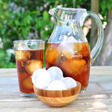 Forma pentru Gheata, Vivimall, 6 Forme Sferice, din Silicon, 17 x 12 x 6 cm, Negru - vivimall.ro