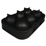Forma Pentru Gheata, 6 Forme Sferice, Din Silicon, 17 X 12 X 6 Cm, Negru - vivimall.ro