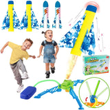 Jucarie Pentru Copii, Lansator De Rachete Cu Piciorul, Un Singur Lansator, 4 Rachete Fara Lumini, 40.5 Cm Inaltime, Multicolor - vivimall.ro