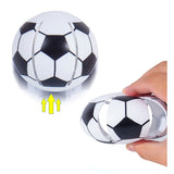 Minge UFO fotbal Flippy cu deformare, diametru 8 cm, 3 ani +, lumini LED interactiva, minge magică OZN zburator, minge zburătoare