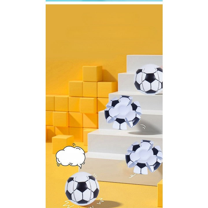 Minge UFO fotbal Flippy cu deformare, diametru 8 cm, 3 ani +, lumini LED interactiva, minge magică OZN zburator, minge zburătoare