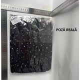 Fusta Led Pentru Copii, Tutu De Balet Pentru Fetite Cu Luminite E Incorporate, 30 Cm Lungime, Negru - vivimall.ro