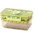 Forma de Gheata, Vivimall, Doua Straturi, Inchidere Etans, din PP+PET, 19 x 12 x 9.5 cm, Verde - vivimall.ro