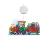 Decoratiune De Craciun Pentru Fereastra Trenulet, Cu Led-Uri, 26 Cm