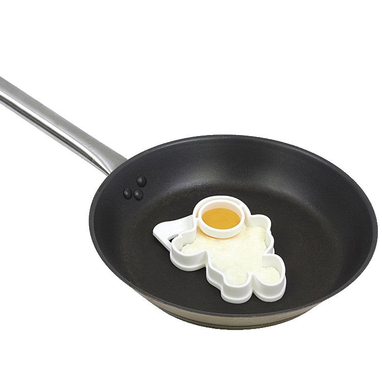 Forma pentru Alimente, Vivimall, pentru Omlete/Prajituri/Clatite, din Silicon, Model Astronaut,15 x 11.5 x 2 cm, Alb - vivimall.ro