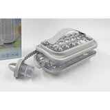 Forma pentru Gheata 2 in 1 Portabila, Vivimall, Tavita sub Forma de Sticla, Diametru 3 cm, Multifunctional, 17 Bilute de Gheata, 27.5 x 11.4 x 5.5 cm, Culoare Alb - vivimall.ro