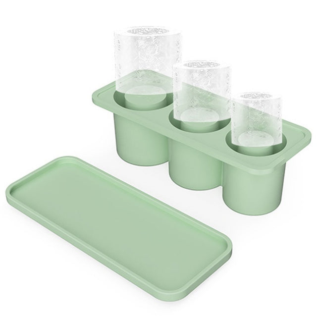 Forma Pentru Gheata, Din Silicon, Cuburi De Gheata, Forme Rotunde, Inghetare Rapida, 20.7 X 8.4 X 6.5 Cm - vivimall.ro