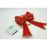 Funda pentru brad, Rosie, cu margini aurii, 15 x 23 cm, PVC, Flippy - vivimall.ro