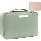 Geanta De Calatorie, Pentru Cosmetice Si Articole De Toaleta, Material Impermeabil, 2 In 1, Portfard Interior Detasabil