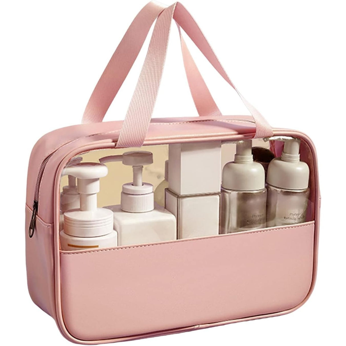 Geanta Pentru Cosmetice, Geanta Pentru Voiaj Sau Organizarea Produselor Cosmetice, Geanta Pentru Machiaj, Din Pvc Si Pu