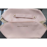Geanta de Calatorie Flippy, Pentru Cosmetice, Portabila, Impermeabila, din Piele Ecologica, Compartimente Multiple, cu Fermoar, 23 x 11.5 x 10.5 cm, Roz, Resigilat
