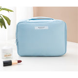 Geanta De Calatorie, Pentru Cosmetice Si Articole De Toaleta, Material Impermeabil, 2 In 1, Portfard Interior Detasabil