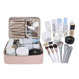 Geanta De Calatorie, Pentru Cosmetice Si Articole De Toaleta, Material Impermeabil, 2 In 1, Portfard Interior Detasabil