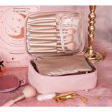 Geanta De Calatorie, Pentru Cosmetice Si Articole De Toaleta, Material Impermeabil, 2 In 1, Portfard Interior Detasabil