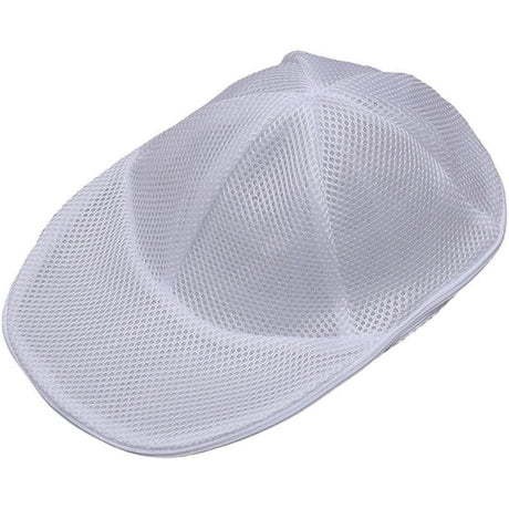 Husa De Spalare Sapca, Pentru Masina De Spalat, Din Poliester, Circumferinta 53 Cm, Cu Fermoar, Alb - vivimall.ro