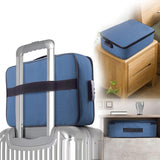 Geanta Vivimall pentru Depozitare Acte si Documente, Facturi, Carduri, cu Cod de Securitate, 2 Compartimente, Impermeabila, 37 x 10.5 x 27 cm, Albastru Marin - vivimall.ro