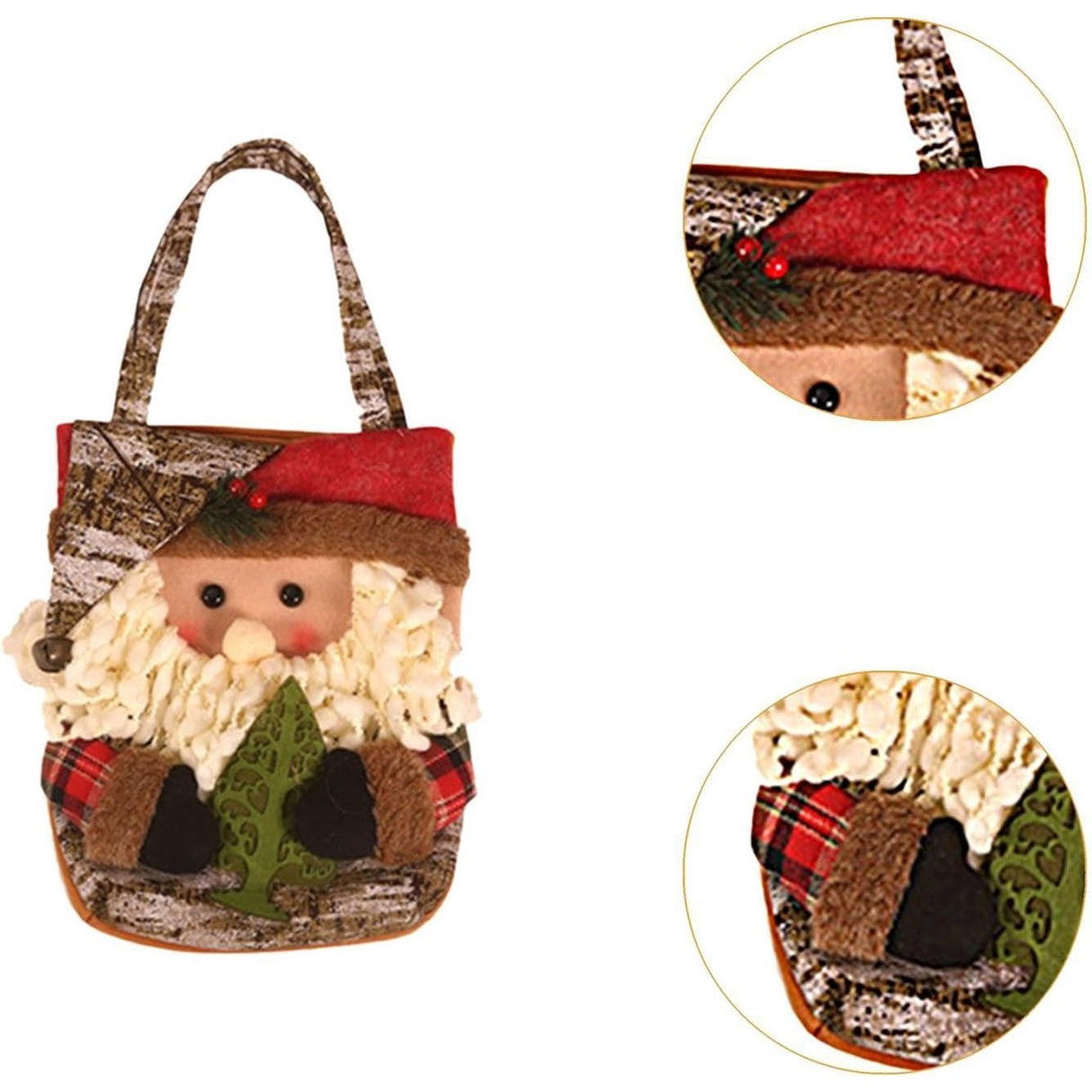 Geanta Pentru Cadouri De Craciun, Decoratiune Sarbatori - vivimall.ro