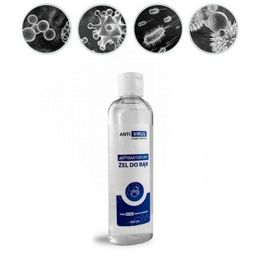 Gel Antibacterian Pentru Maini Anti Virus, 80% Ethanol, 100 Ml