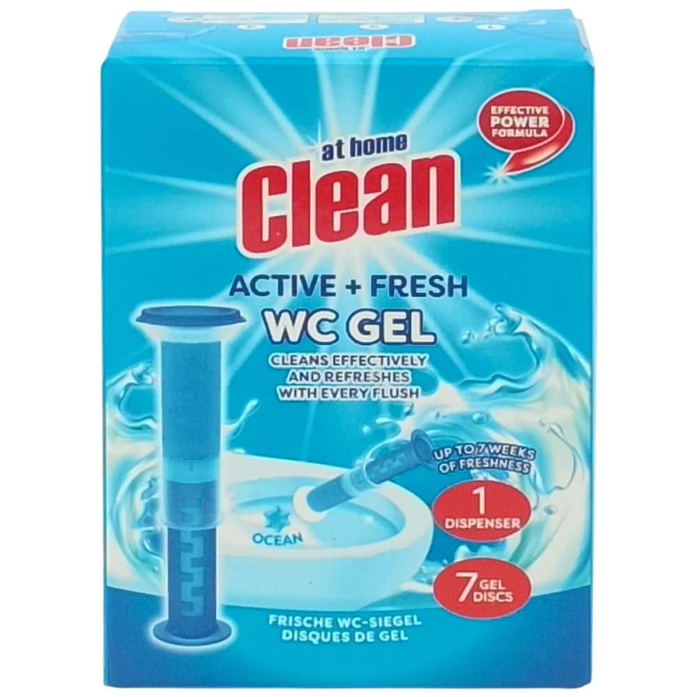 Gel, At Home Clean Active Fresh WC, 30 ml Ocean