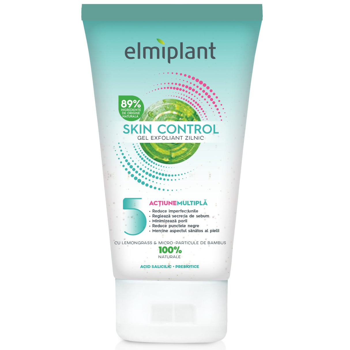 Gel Exfoliant, Elmiplant, Skin Control, 150 ml - vivimall.ro