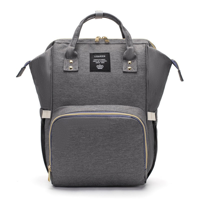 Rucsac Pentru Mamici Gri Inchis | MommyBag 3