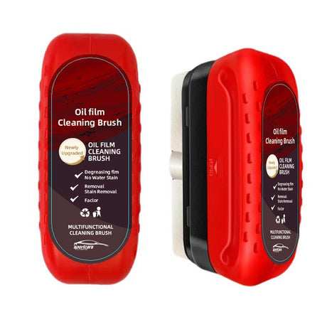 Perie Multifuncțională Auto Vivimall, pentru Îndepărtarea Urmelor de pe Parbriz și Oglinzi, Anti-Aburire, Roșu - vivimall.ro