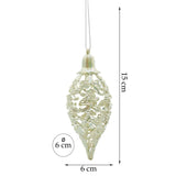 Glob De Craciun, Perlat, In Forma De Con De Brad, Plastic