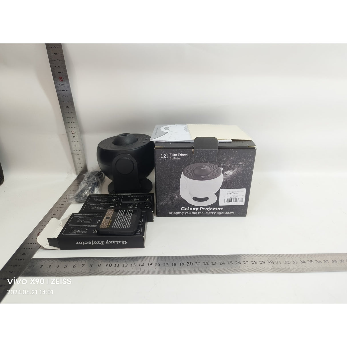 Lampa Tip Proiector Galaxie, Pentru Dormitor, Tematica Cer Instelat, Model Glob, Hd, Rotire 360 De Grade, 20 De Imagini, Incarcare Usb, 10 W