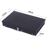Gratar Portabil, Pliabil, Tip Servieta, Cu Accesorii Pentru Gatit Incluse, Confectionat Din Metal, 46X43X26 Cm, Negru - vivimall.ro