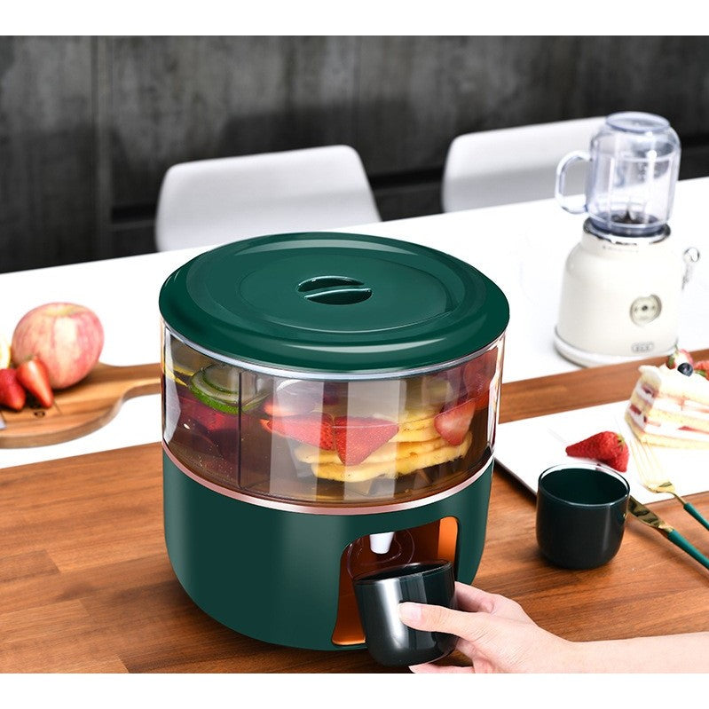 Dozator De Apa 3 Compartimente Rotative, Capacitate Mare De 6L - vivimall.ro