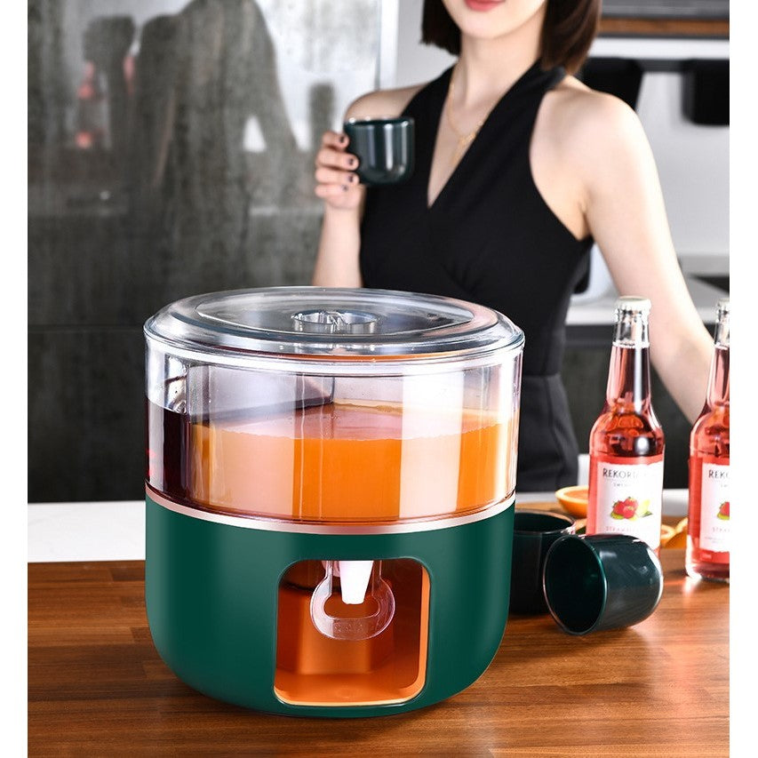Dozator De Apa 3 Compartimente Rotative, Capacitate Mare De 6L - vivimall.ro