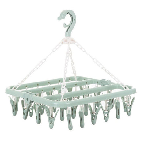 Uscator De Rufe 32 De Cleme, Plastic, Pliabil, Rotire 360 Grade, 32X32 Cm - vivimall.ro