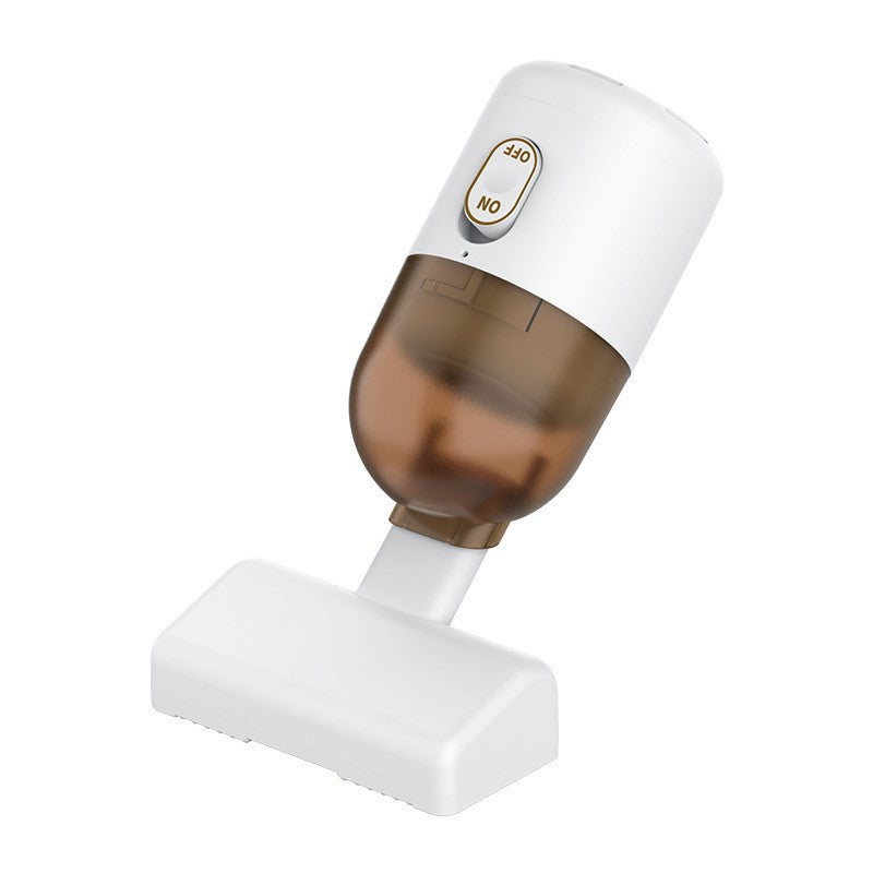 Aspirator Portabil pentru Automobil, Vivimall, Aspirator mic fara Fir, pentru Casa si Masina, incarcare USB, 3 in 1, 16.3x6 cm, Alb