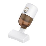 Aspirator Portabil pentru Automobil, Vivimall, Aspirator mic fara Fir, pentru Casa si Masina, incarcare USB, 3 in 1, 16.3x6 cm, Alb