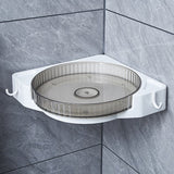 Suport Depozitare, Din Plastic, Rotativ 360 Grade, Montare Fara Perforatii, Pentru Baie/Bucatarie - vivimall.ro