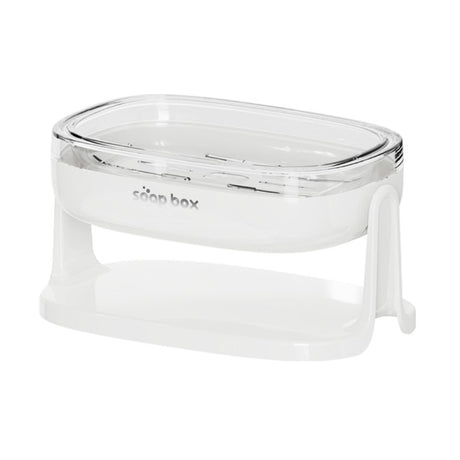 Savoniera Cu Suport 2 In 1, Pentru Perete Sau Blat, Pet, Scurgere Optima - vivimall.ro