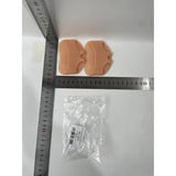 Set 2 Branturi cu Gel, Vivimall, pentru Metatarsiene, Pernute din Silicon Gel, Universale, Separator Corectie Pozitie Degete Picior, Crem - vivimall.ro