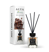 Alya — Odorizant de cameră „Hot Chocolate” (difuzor cu bețișoare), 100 ml - vivimall.ro