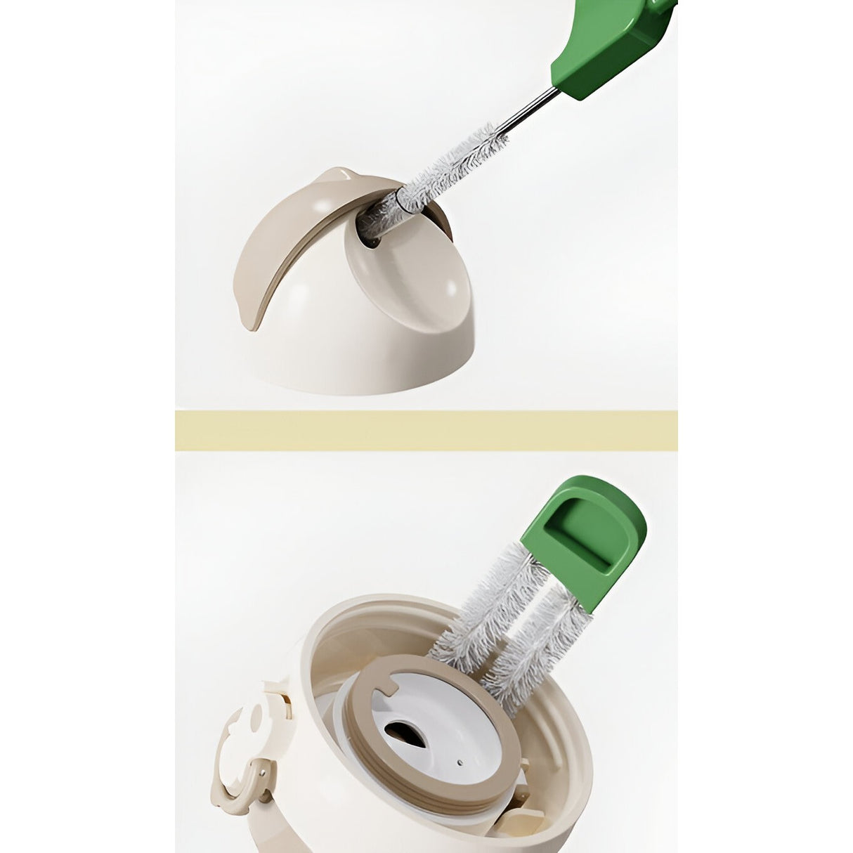 Perie De Curatat Pahare, Cani, Sticle, Cu Maner Lung Si Burete, Accesorii Pentru Spalarea Paielor Si Capacelor, Usor De Agatat, 27.5X11.4X6Cm - vivimall.ro